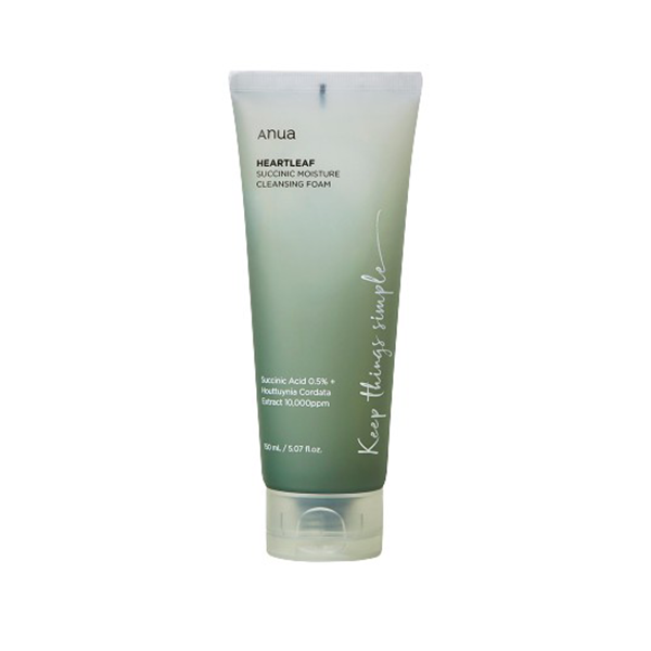 ANUA - Heartleaf Succinct Moisture Cleansing Foam - 150ml